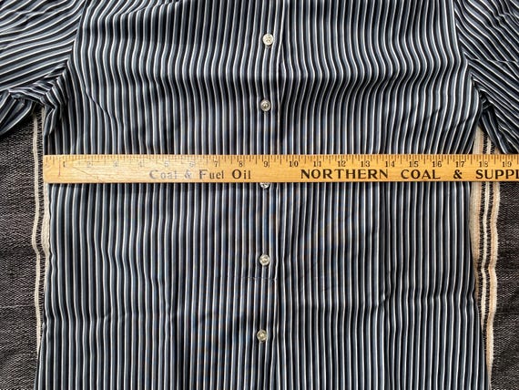 Medium, Mistique Striped Polyester Blouse - image 3
