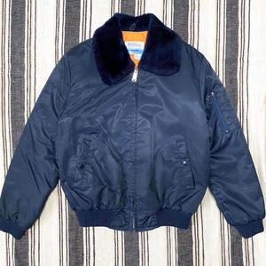 Vintage 70s 80s Sears Work 'n Leisure Jacket Navy Blue Vintage 70s 80s Sears Work 'n Leisure Jacket Navy Blue