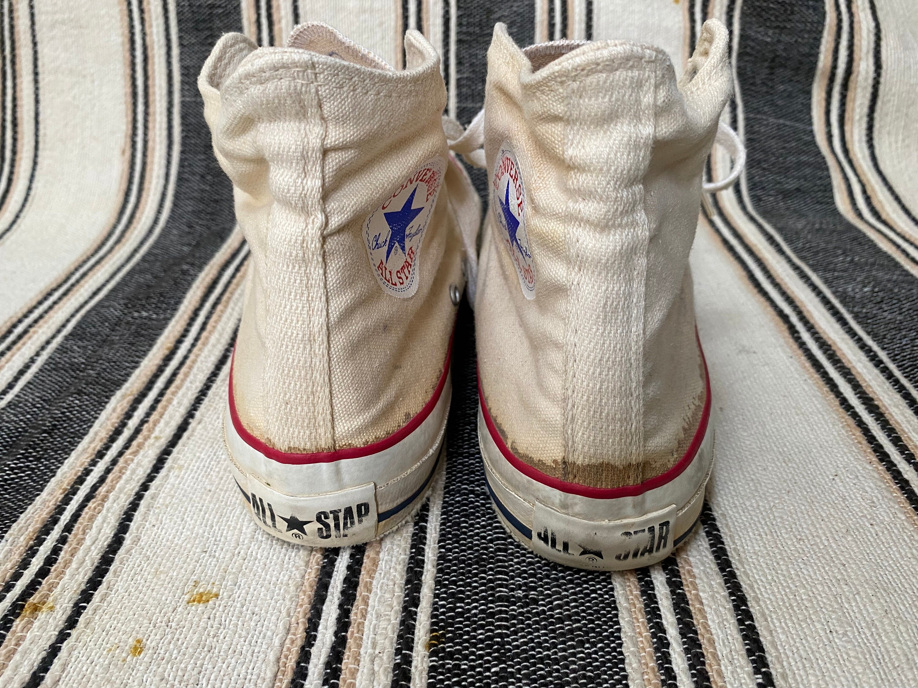 chuck taylor off white high tops