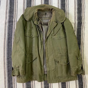 Medium, Vintage 1961 USAF OG 107 Jacket with Liner