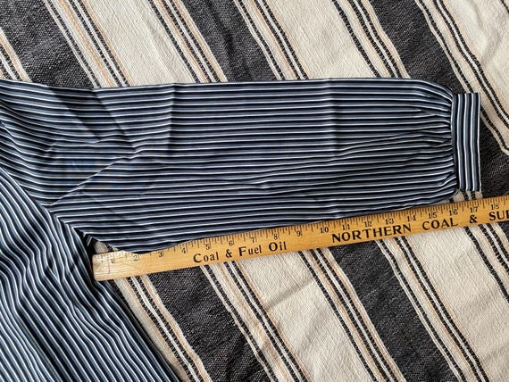 Medium, Mistique Striped Polyester Blouse - image 4