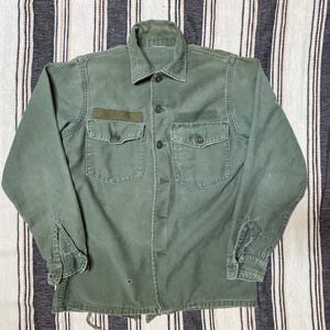 Medium, Vintage Military OG Shirt