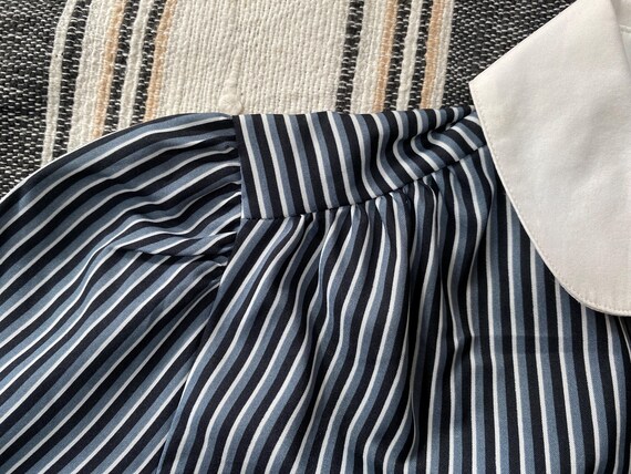 Medium, Mistique Striped Polyester Blouse - image 5