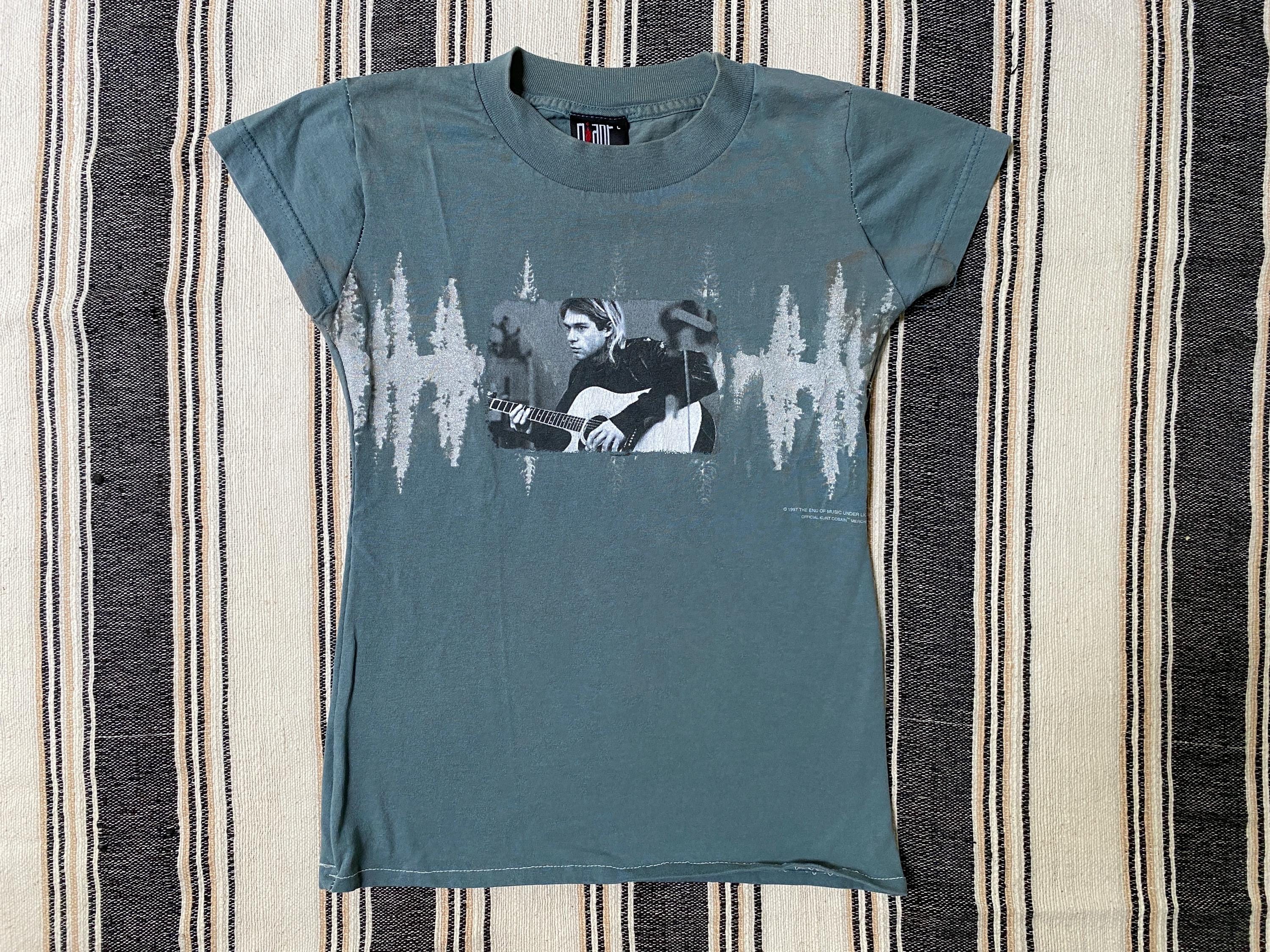 NIRVANA  COBAIN 1997 GIANT Tシャツ XL 楽天市場】90s VINTAGE TEE Nirvana Kurt Cobain 