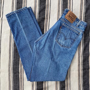 32 x 33, 1990s Levis 505 Orange Tab Jeans