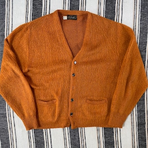 60s Mohair Cardigan - Etsy