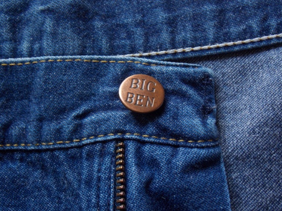 36 x 31, 1970s Big Ben Carpenter Jeans - image 3