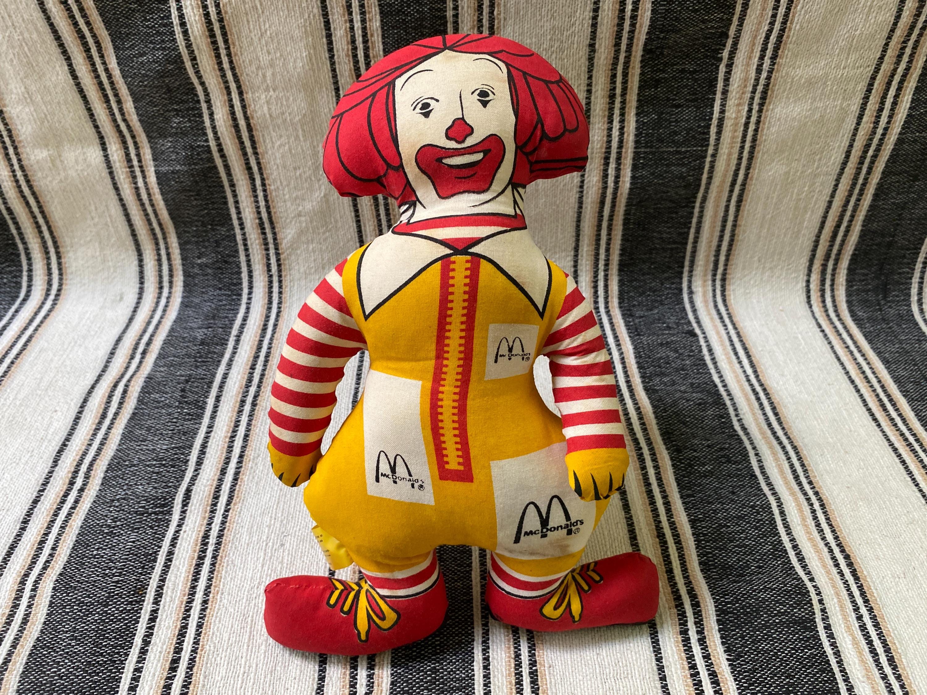 ヴィンテージ ロナルド・マクドナルド 布製ドール 70s〜80s 70s Vintage McDonald's Pillow Doll Ronald McDonald (M038