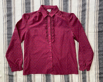 Large, Women’s Ruffled Blouse