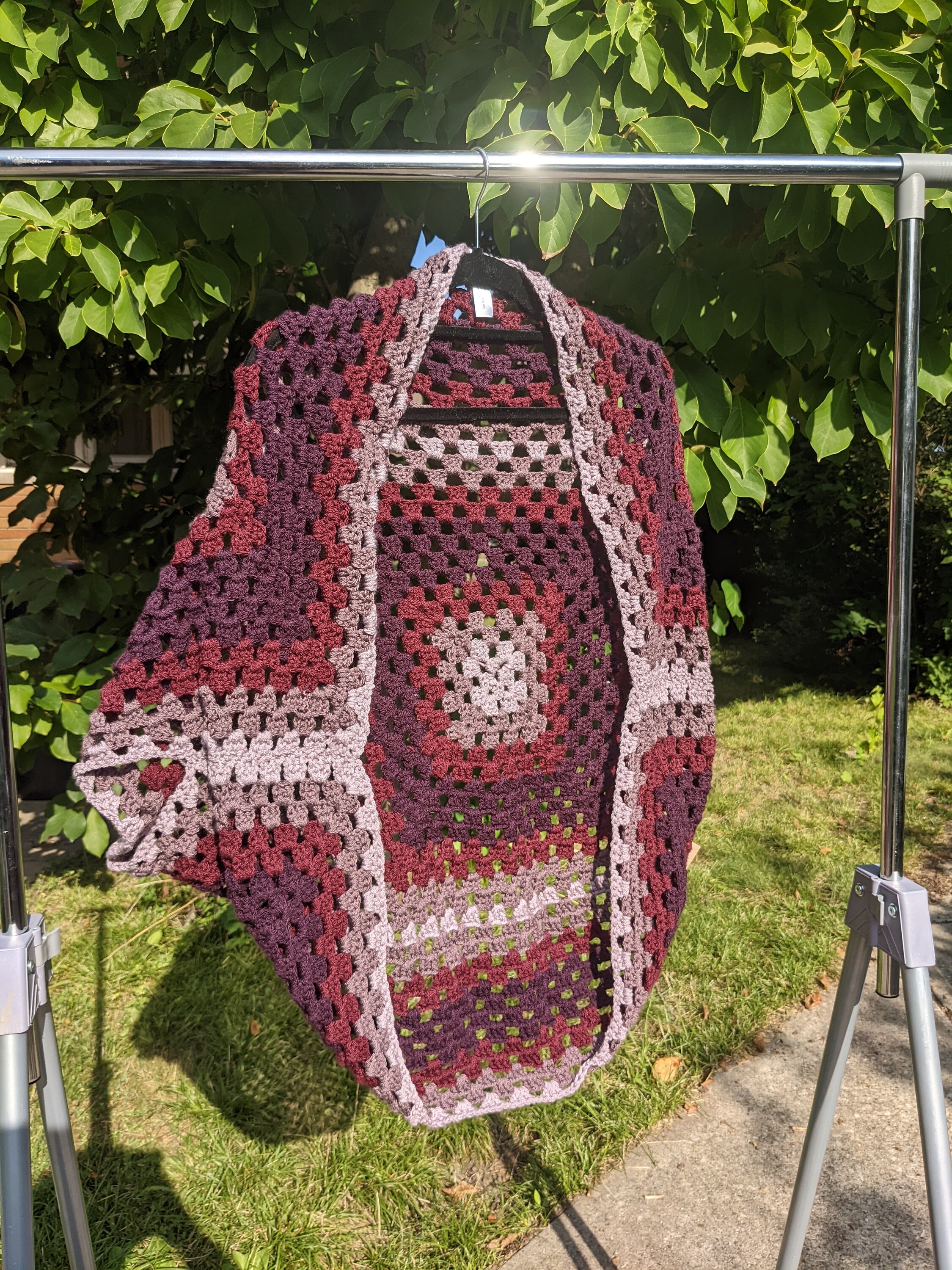 Granny Square Shrug Etsy