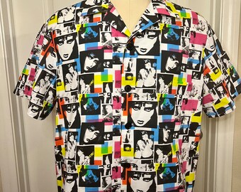 Siouxsie en The Banshees &quot;tiki&quot;-shirt