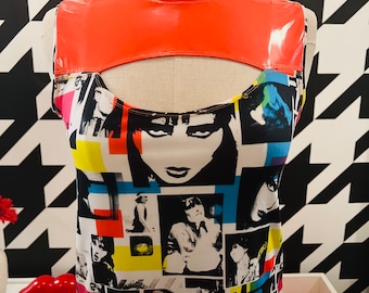Siouxsie en het mouwloos onderhemd Banshees