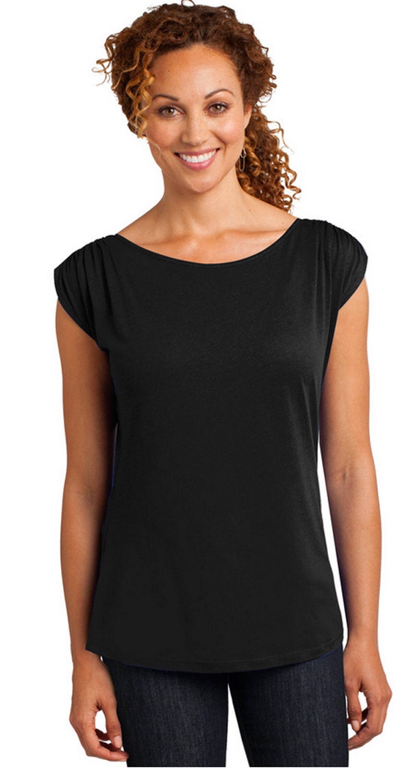 Plexus Ladies Tee Plexus Gathered Shoulder Shirt Plexus - Etsy