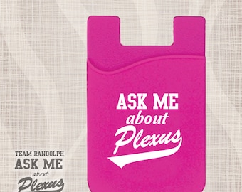 Plexus Telefon Brieftasche, Plexus Handytasche, Snap-Telefon-Tasche, Kartenhalter für Telefon, Silikon-Telefon-Kartenhalter, Kartenhalter für Telefon