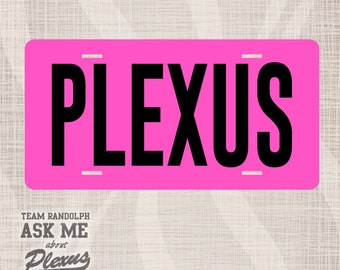 Plexus License Plate, Plexus Personalized, Plexus Personalized License Plate, AskMeAboutPlexus, Ask Me About Plexus License Plate, Car Tag