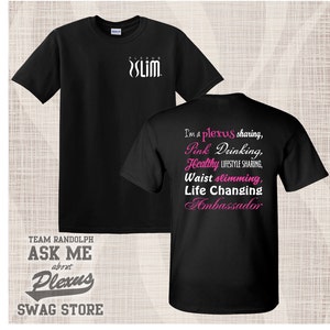 Plexus Tshirt, Plexus Sharing Design, Plexus Unisex Black Tshirt, Short Sleeve Plexus Tshirt, Tshirt Plexus Life Changing Design