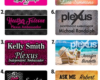 Plexus Name Badge, Name Tag, Personalized Tag, Name Badge, Plexus, Ask Me About Plexus, Name Tag, Plexus Nametag, Plexus Tag, I Love Plexus