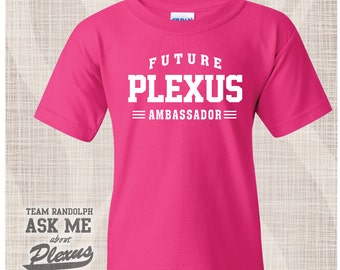 Plexus Kids Tshirt, Future Plexus Ambassador, Kid Tshirt Plexus, Plexus Cute Kids Future Ambassador Tee, Short Sleeve Plexus Kids Tee