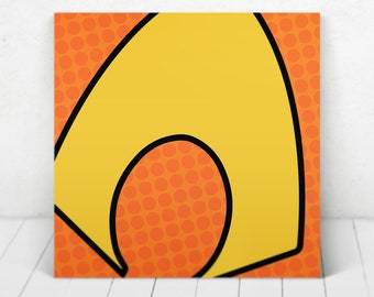 aquaman logo etsy