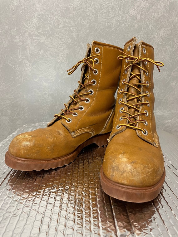 Work Boots Size 7EE 8 // Star-Co // Amazing Leather - Gem