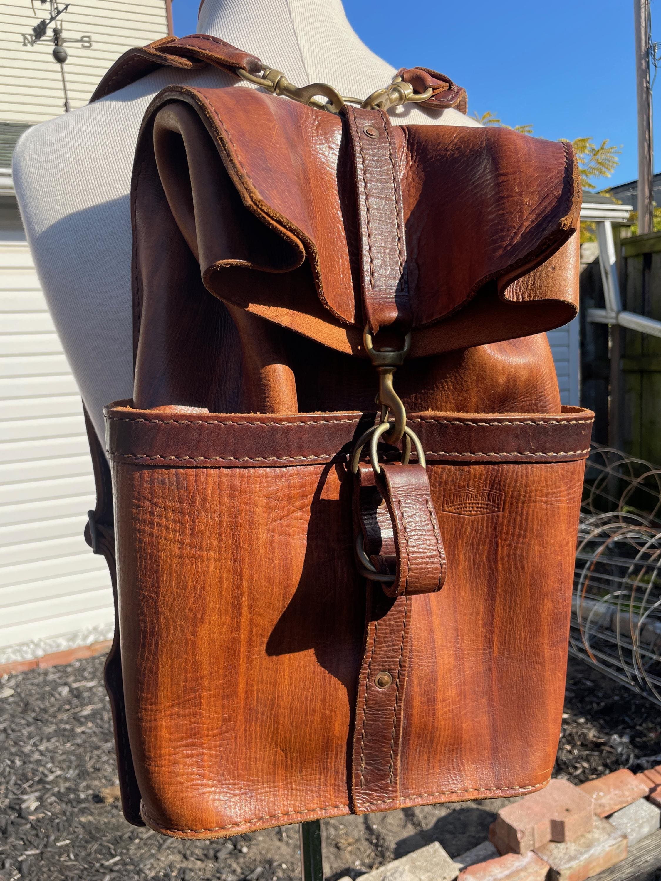 J. J. Leathersmith Handmade Leather Backpack // Built to Survive