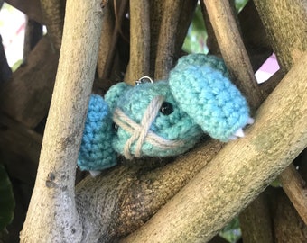 Amigurumi Metagross Plush Keychain