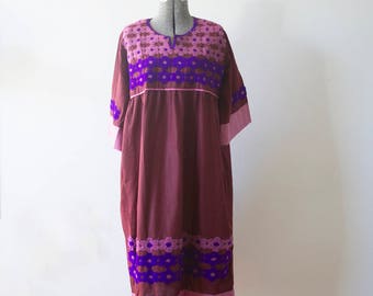 Purple hippie dress | Etsy
