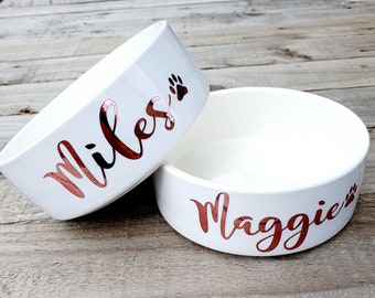 Dog Bowl Etsy