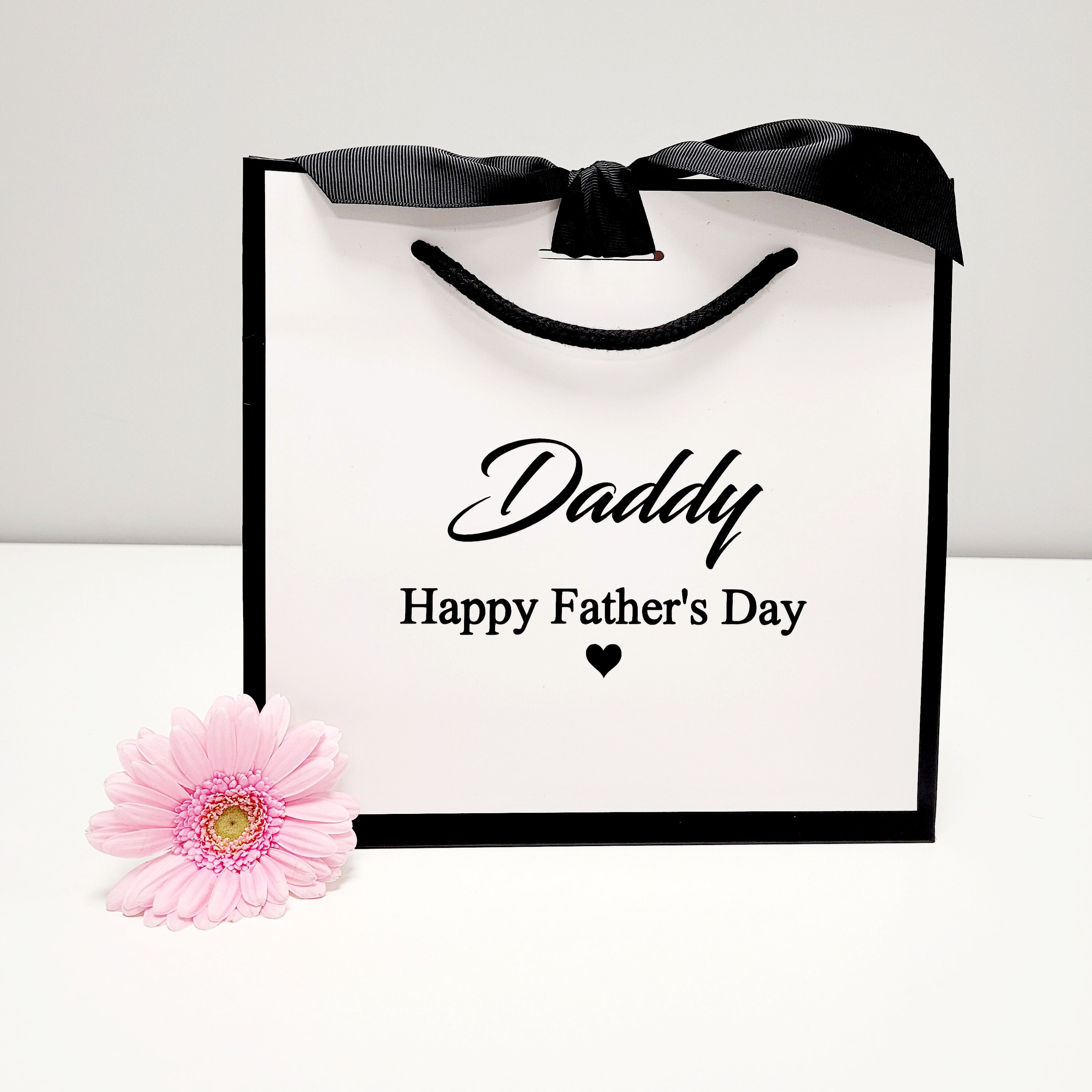 Personalised dad gift bag / fathers day gift bag / luxury Etsy