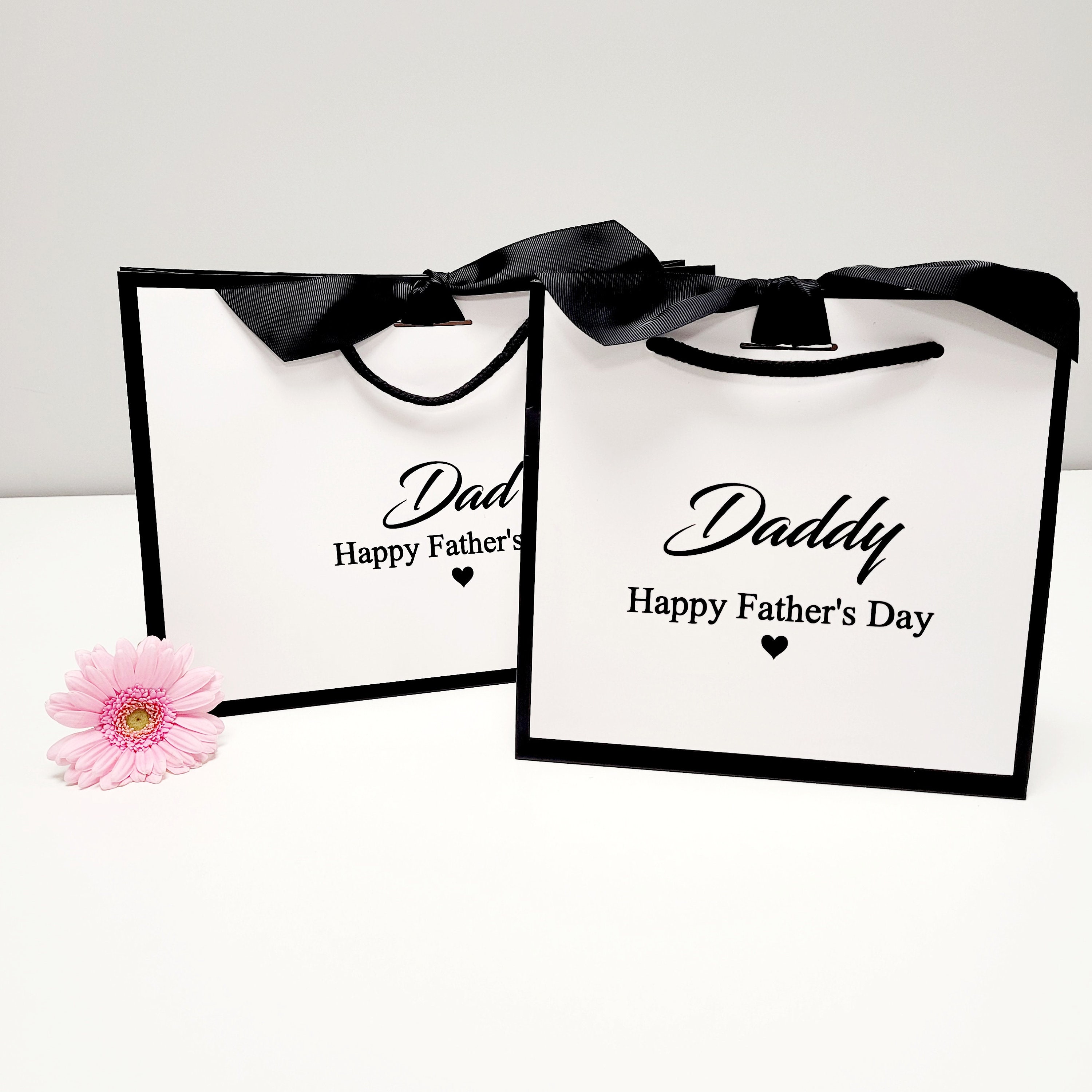Personalised dad gift bag / fathers day gift bag / luxury Etsy