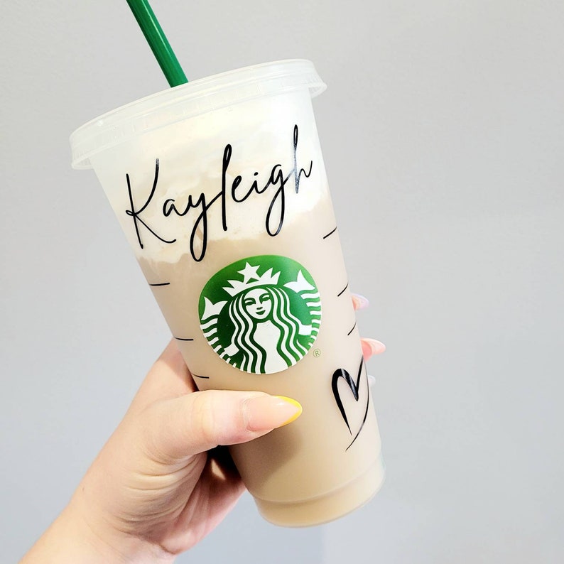 Personalised Starbucks Cold Cup | Venti | Reusable Cup | Cup with Straw | Cold Cup | Personalised Cup | Starbucks Cup | Iced Coffee Cup 