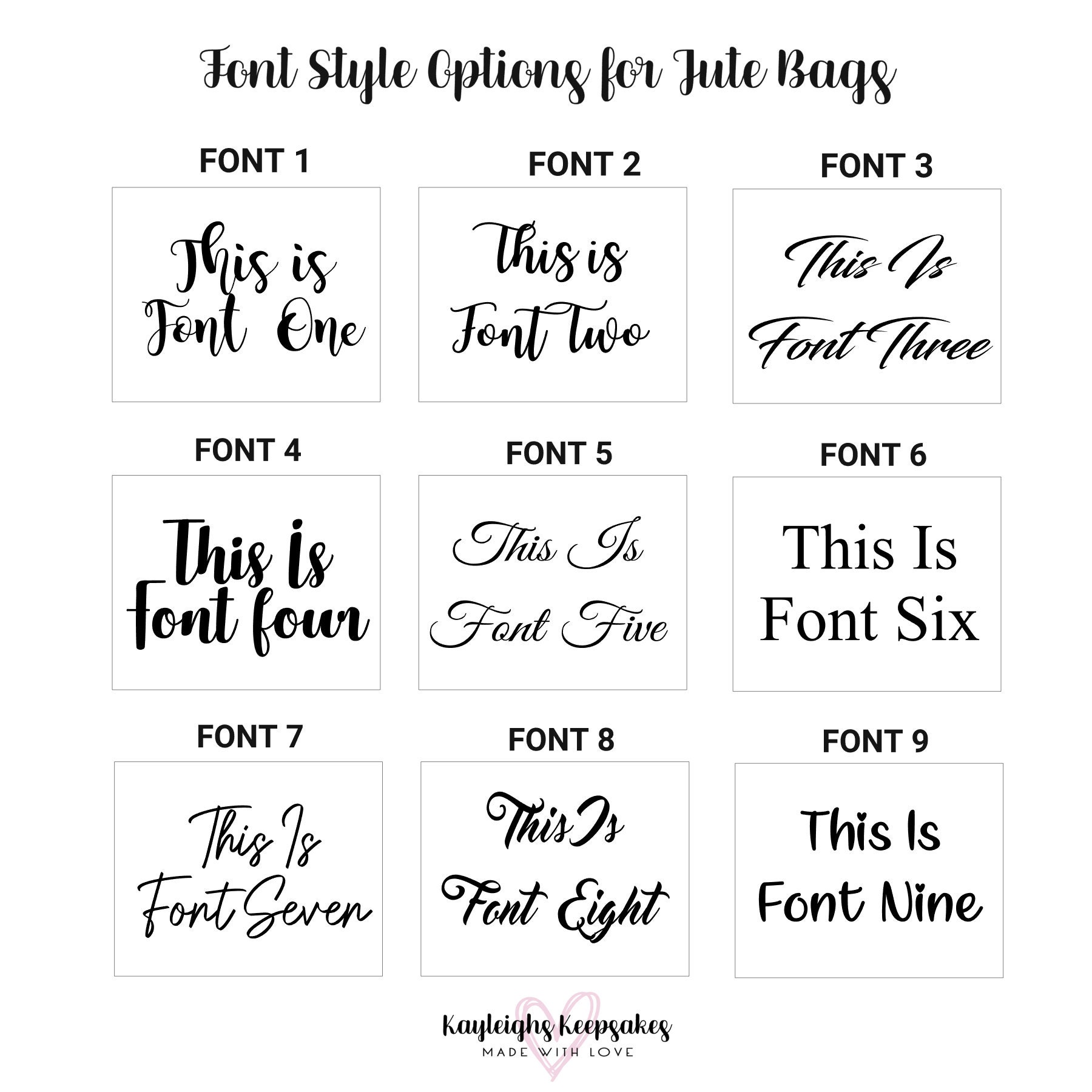 Personalised small hessian bag Personalised mini canvas Etsy