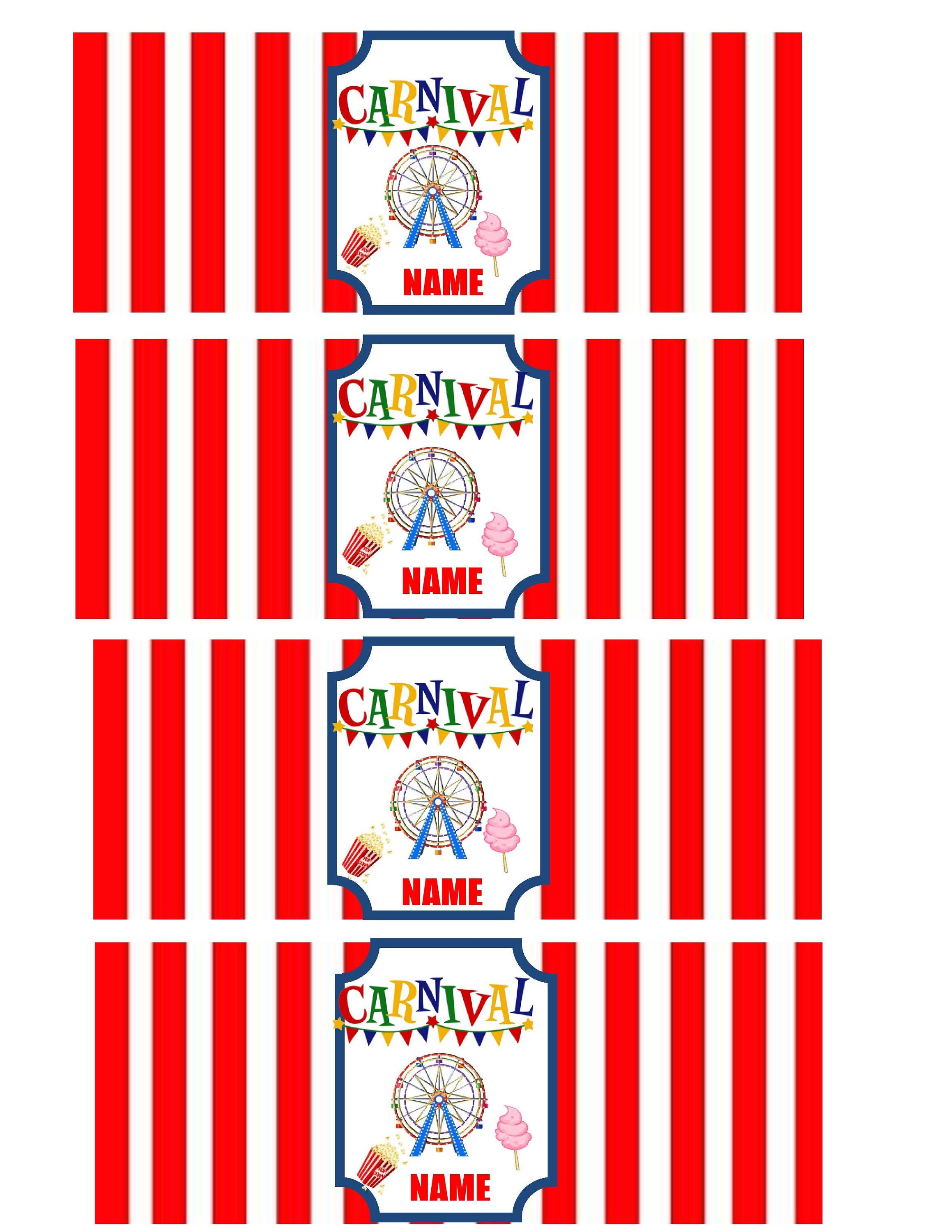 Carnival Kool-Aid Burst Label, Carnival Theme, Carnival Juice Label, Carnival Themed Party, Carnival Party Decor, Carnival Birthday Party