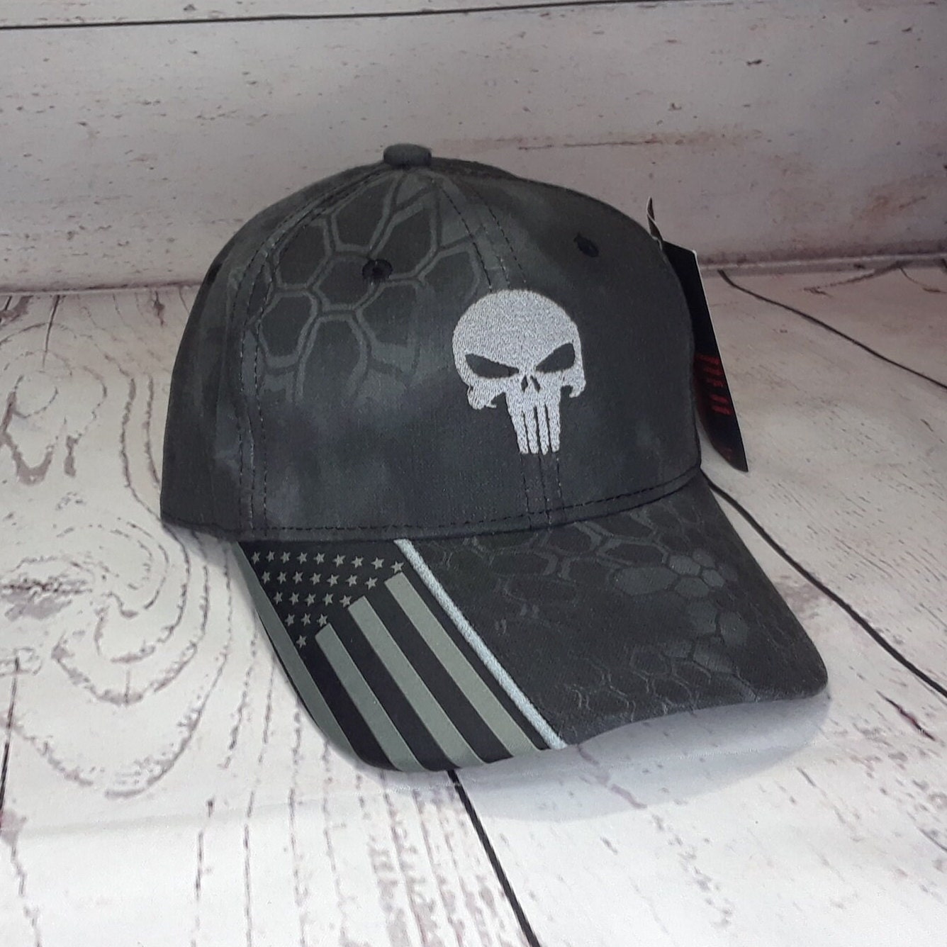 Kryptek Camo / Tactical Contractor Hat Operator Typhoon Etsy Punisher - Hat