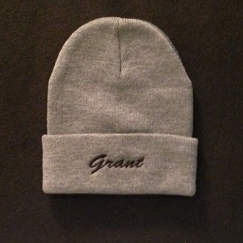 custom embroidered beanie hats