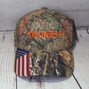 Custom Embroidered Mossy Oak Break Up Country Camo Hat / Personalized Embroidery Hunter Shooter Camouflage Cap image 7