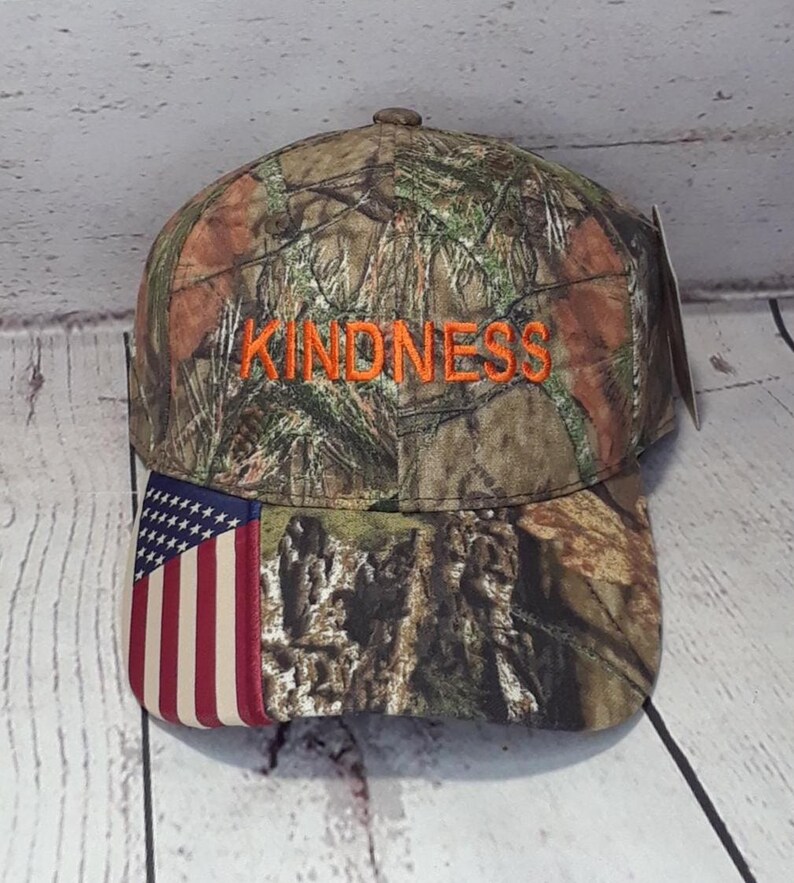 Custom Embroidered Mossy Oak Break Up Country Camo Hat / Personalized Embroidery Hunter Shooter Camouflage Cap image 7