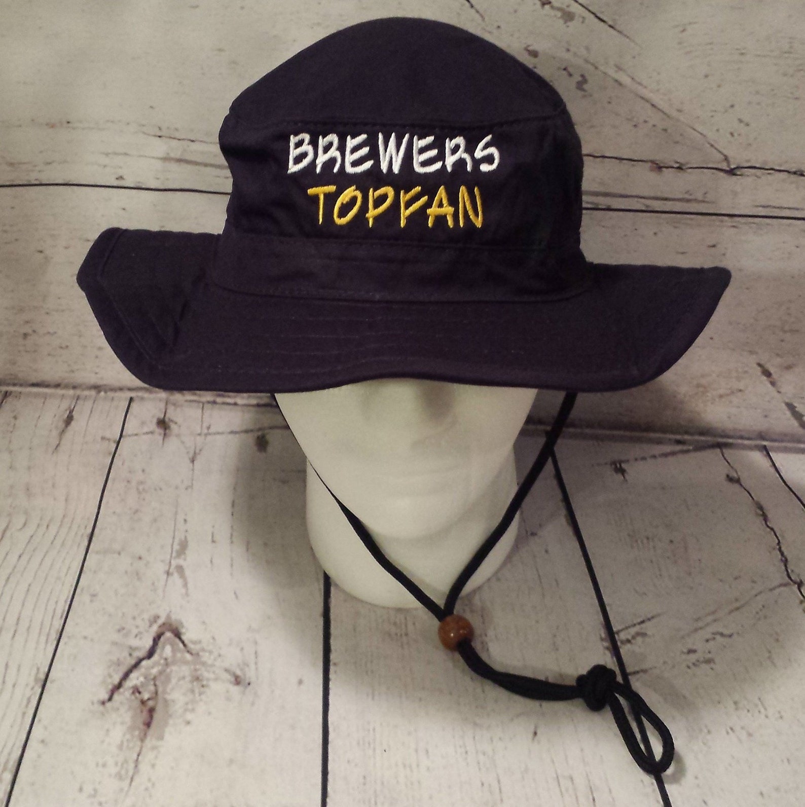 Custom Embroidered Personalized Text Boonie Hat Fast Etsy