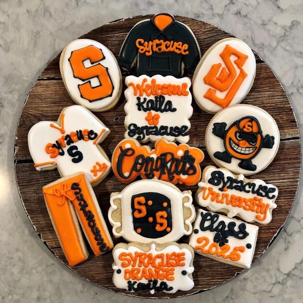 Syracuse University Sugar Cookies