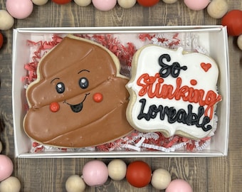 So Stinking Lovable Valentine Sugar Cookie Set