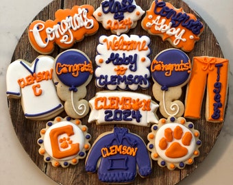 Clemson University Sugar Cookies