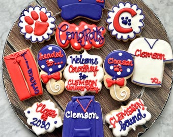 Clemson University Sugar Cookies