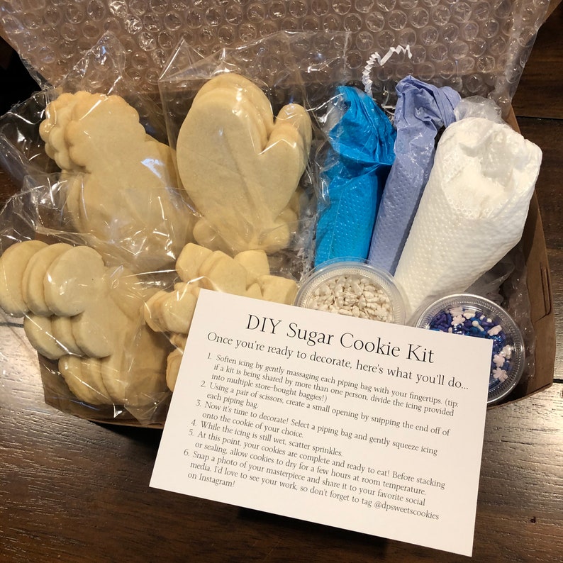 Quarantine Easter Kits Sugar Cookie Kit/ Decorate Your Own Etsy