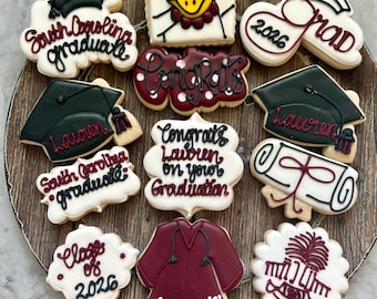 University of South Carolina Sugar Cookies