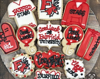 Fairfield University sugar cookies