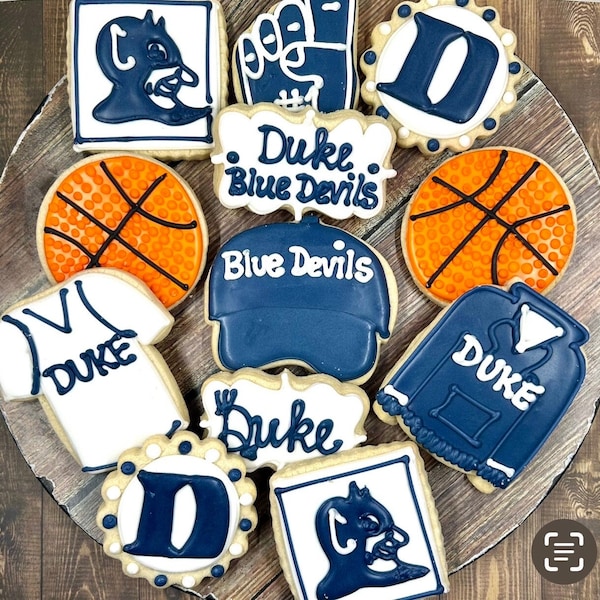 Duke University Sugar Cookies