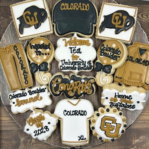 University of Colorado Boulder Sugar cookies