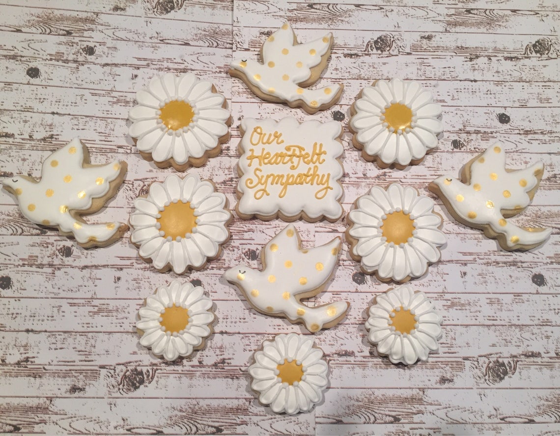 Sympathy Gift/ Sympathy Sugar Cookies/ Sorry for Your Loss Etsy