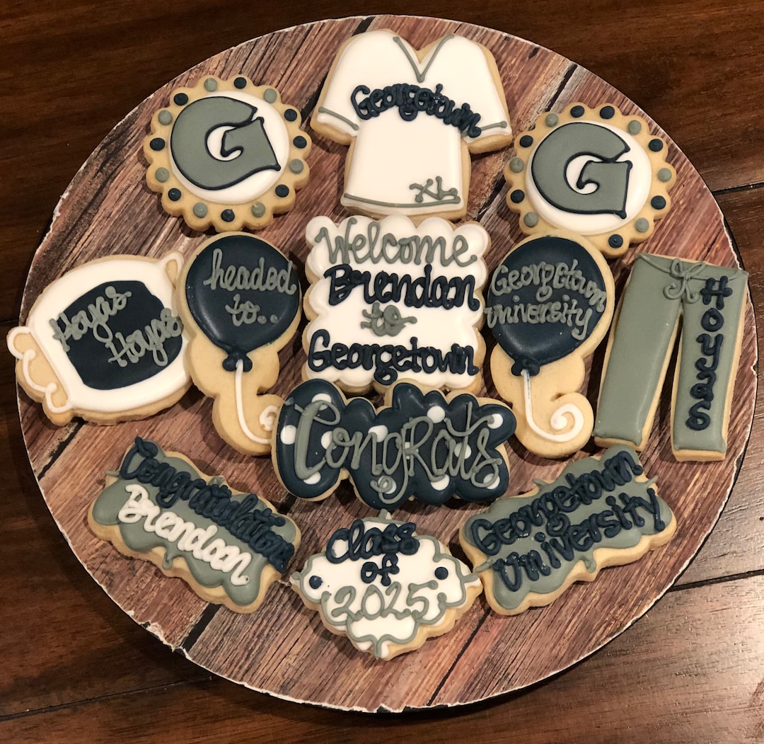 University Sugar Cookies Etsy