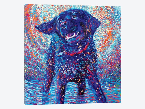 Black lab art sales
